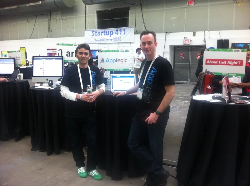 Gene at TechCrunch Disrupt 2011 in New York